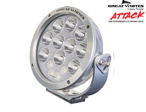 Attack 220 Series Round LED Driving Light – Alloy